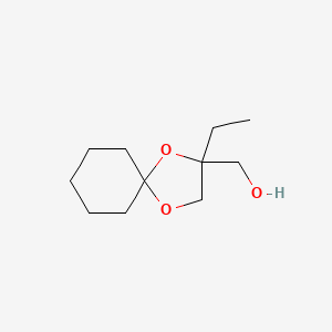 (2-Ethyl-1,4-dioxaspiro[4.5]decan-2-yl)methanol