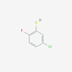 molecular formula C6H4ClFS B1463581 5-氯-2-氟苯硫醇 CAS No. 1208076-47-4