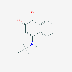 4-(tert-Butylamino)naphthalene-1,2-dione