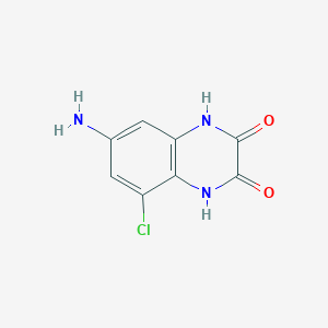 7-Amino-5-chloro-1,4-dihydroquinoxaline-2,3-dione