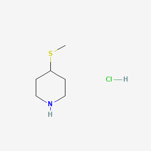 B1463587 4-Methylthiopiperidine hydrochloride CAS No. 208245-70-9
