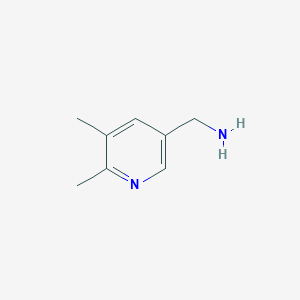 B1463591 (5,6-Dimethylpyridin-3-YL)methanamine CAS No. 856930-04-6