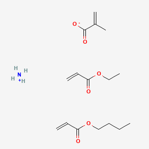 Azanium;butyl prop-2-enoate;ethyl prop-2-enoate;2-methylprop-2-enoate