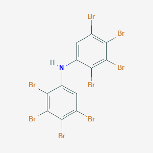 2,3,4,5-Tetrabromo-N-(2,3,4,5-tetrabromophenyl)aniline