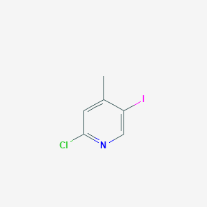 molecular formula C6H5ClIN B1463605 2-Chloro-5-iodo-4-methylpyridine CAS No. 550347-54-1