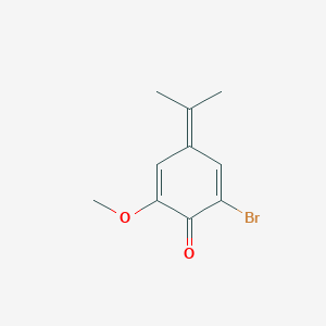 2,5-Cyclohexadien-1-one, 2-bromo-6-methoxy-4-(1-methylethylidene)-