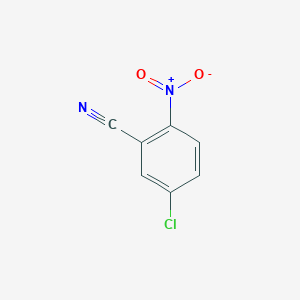 molecular formula C7H3ClN2O2 B146362 5-氯-2-硝基苯甲腈 CAS No. 34662-31-2