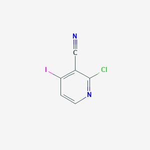 molecular formula C6H2ClIN2 B1463624 2-Chloro-4-iodonicotinonitrile CAS No. 1171919-75-7
