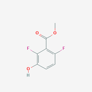 molecular formula C8H6F2O3 B1463626 2,6-二氟-3-羟基苯甲酸甲酯 CAS No. 1214332-41-8
