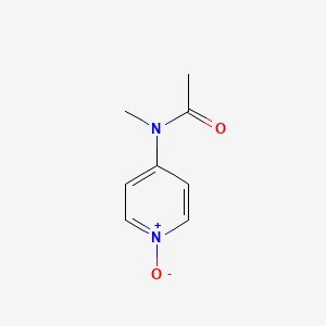 Acetamide, N-methyl-N-4-pyridinyl-, N'-oxide