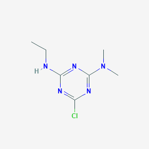 6-Chloro-N~4~-ethyl-N~2~,N~2~-dimethyl-1,3,5-triazine-2,4-diamine