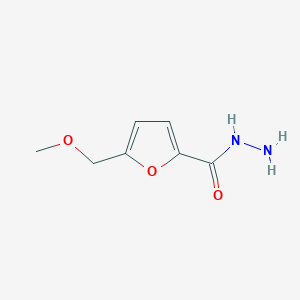 B1463643 5-(Methoxymethyl)furan-2-carbohydrazide CAS No. 1215393-05-7
