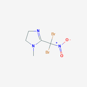 2-[Dibromo(nitro)methyl]-1-methyl-4,5-dihydro-1H-imidazole