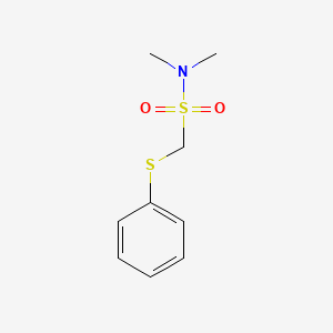 Methanesulfonamide, N,N-dimethyl-1-(phenylthio)-