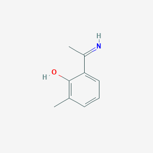 6-(1-Aminoethylidene)-2-methylcyclohexa-2,4-dien-1-one