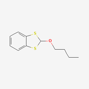 1,3-Benzodithiole, 2-butoxy-