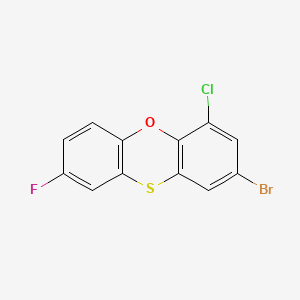 Phenoxathiin, 2-bromo-4-chloro-8-fluoro-