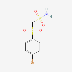 1-(4-Bromobenzene-1-sulfonyl)methanesulfonamide