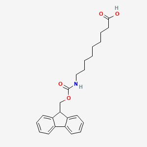 molecular formula C24H29NO4 B1463676 Fmoc-9-氨基壬酸 CAS No. 212688-52-3