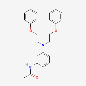 N-{3-[Bis(2-phenoxyethyl)amino]phenyl}acetamide