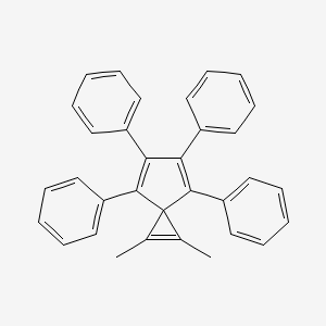 1,2-Dimethyl-4,5,6,7-tetraphenylspiro[2.4]hepta-1,4,6-triene