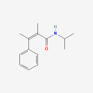 2-Butenamide, 2-methyl-N-(1-methylethyl)-3-phenyl-, (Z)-