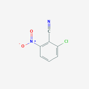 molecular formula C7H3ClN2O2 B146369 2-氯-6-硝基苯甲腈 CAS No. 6575-07-1