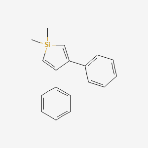 1,1-Dimethyl-3,4-diphenyl-1H-silole