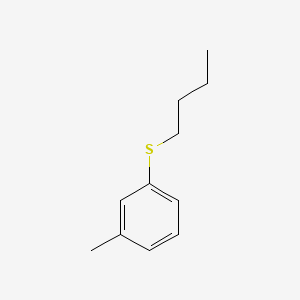 molecular formula C11H16S B14636933 1-(Butylthio)-3-methylbenzene CAS No. 54576-41-9