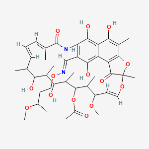 3-Formylrifamycin SV O-(3-methoxybutyl)oxime