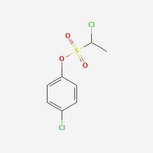 4-Chlorophenyl 1-chloroethane-1-sulfonate