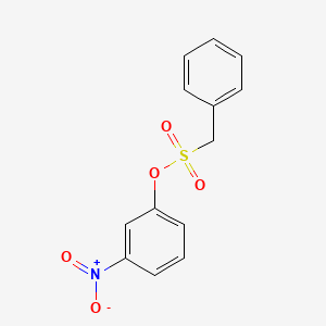 3-Nitrophenyl phenylmethanesulfonate