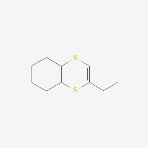 2-Ethyl-4a,5,6,7,8,8a-hexahydro-1,4-benzodithiine