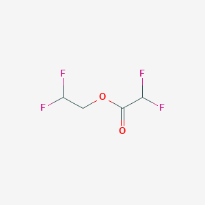 molecular formula C4H4F4O2 B1463726 2,2-二氟乙基二氟乙酸酯 CAS No. 1300698-74-1