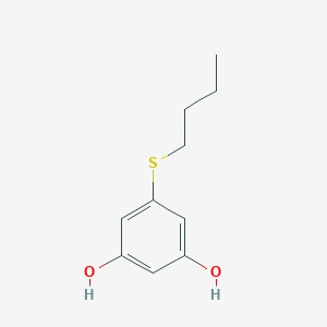 5-(Butylsulfanyl)benzene-1,3-diol