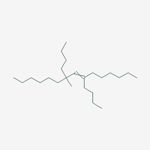 7,9-Dibutyl-9-methylpentadec-7-ene