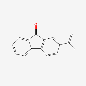 2-(Prop-1-EN-2-YL)-9H-fluoren-9-one