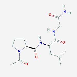 1-Acetyl-L-prolyl-L-leucylglycinamide