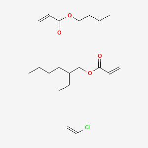 Butyl prop-2-enoate;chloroethene;2-ethylhexyl prop-2-enoate