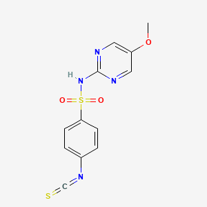 4-Isothiocyanato-N-(5-methoxypyrimidin-2-yl)benzene-1-sulfonamide