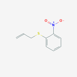 1-Nitro-2-[(prop-2-en-1-yl)sulfanyl]benzene