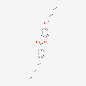 4-(Pentyloxy)phenyl 4-hexylbenzoate