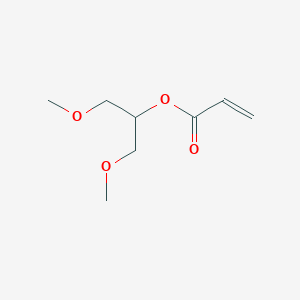 molecular formula C8H14O4 B14637836 1,3-Dimethoxypropan-2-yl prop-2-enoate CAS No. 54843-05-9