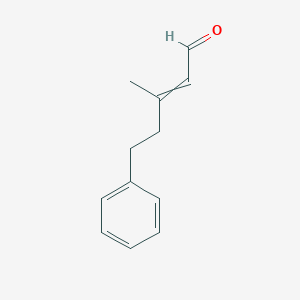 3-Methyl-5-phenylpent-2-enal