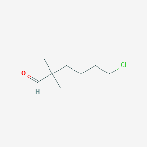 6-Chloro-2,2-dimethylhexanal