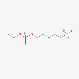 lithium;1-(1-ethoxyethoxy)hexane