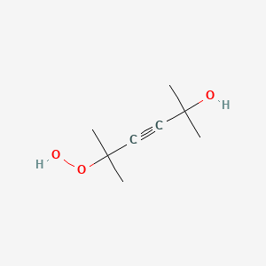 5-Hydroperoxy-2,5-dimethylhex-3-yn-2-ol