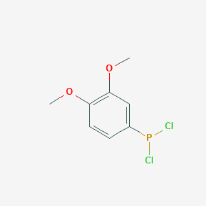 (3,4-Dimethoxyphenyl)phosphonous dichloride