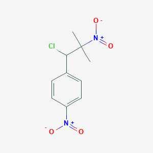 1-(1-Chloro-2-methyl-2-nitropropyl)-4-nitrobenzene