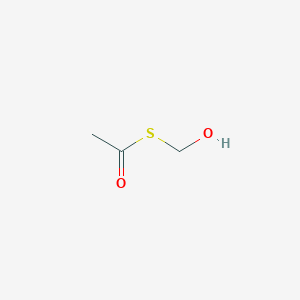 S-(Hydroxymethyl) ethanethioate